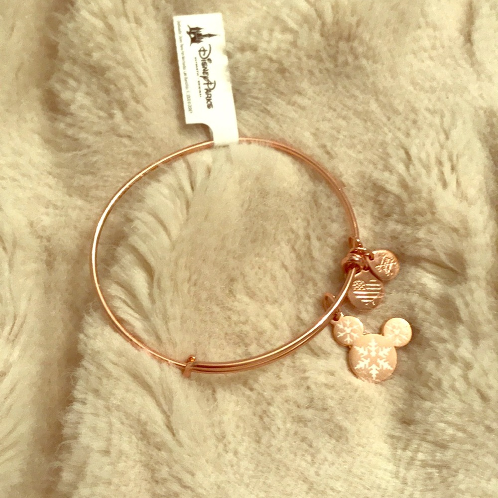 Alex +Ani rose gold authentic Disney bangle